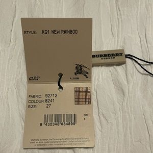 Kids Burberry Rain boots size 27. Excellent condition.